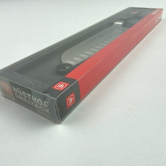 (Sold)Wusthof Classic Granton Santoku Knife Chef Hollow Edge 4183-17cm - Picture 6 of 9